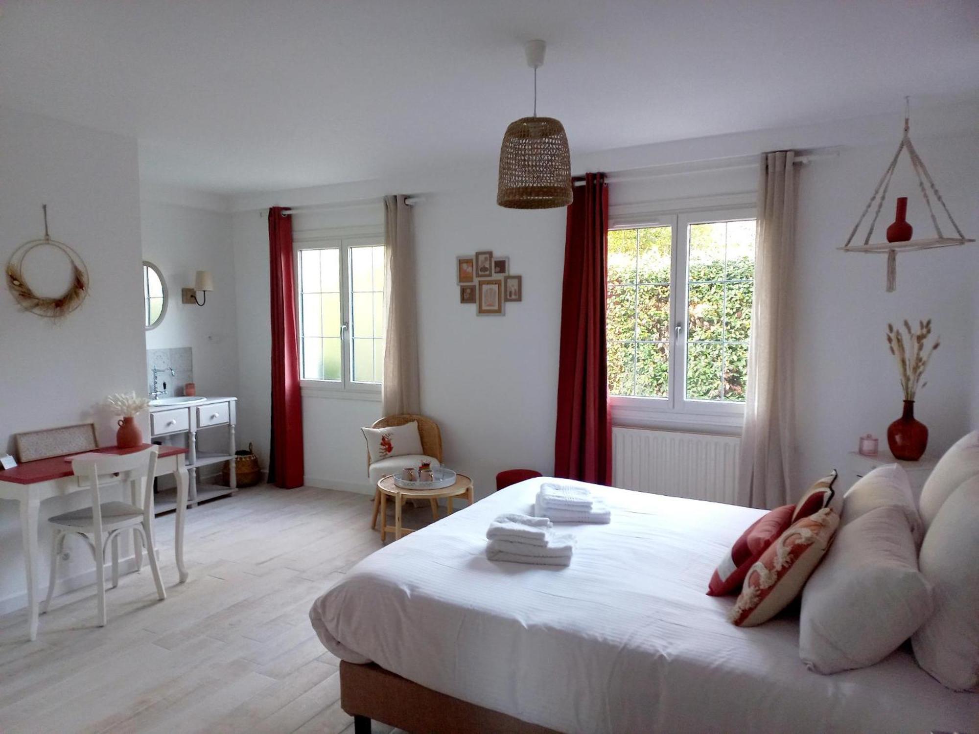 Le Clos Beausejour Montjean-sur-Loire Zimmer foto